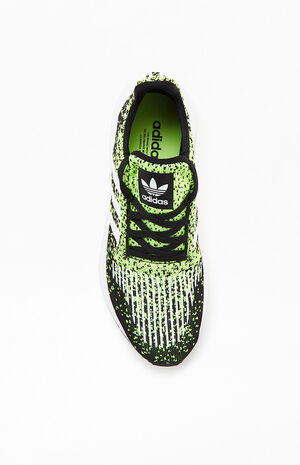 Black & Yellow Swift Run Shoes image number 5