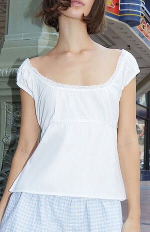 White Odette Top White Odette Top image number 2