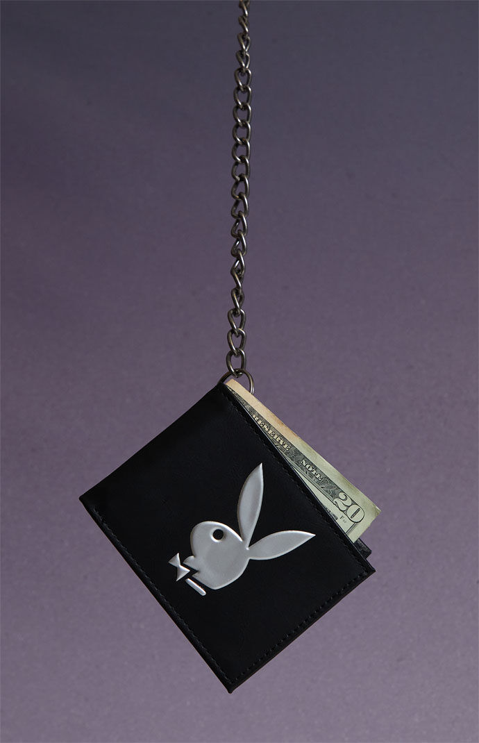 Playboy wallet chain top