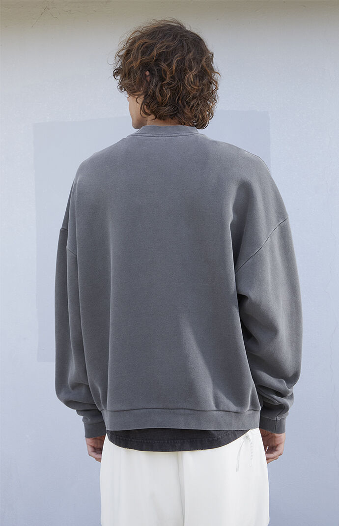 【KOOLOSET】[3oz] Saint Padding Wim Up Sweat Shirt John Galt Erica 84 Crew Neck Sweatshirt | PacSun