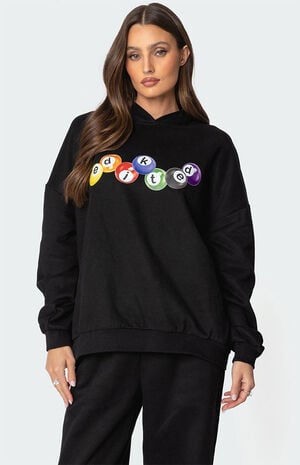 Billiard Oversized Hoodie image number 1