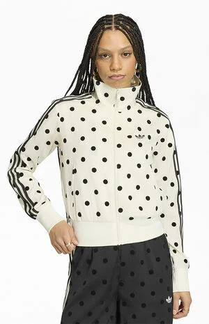 White Satin Firebird Track Jacket image number 1