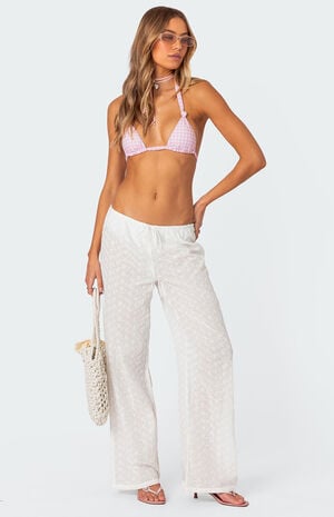 Miracle Cotton Lace Pants image number 1