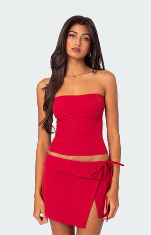 Selena Lace Up Corset image number 4