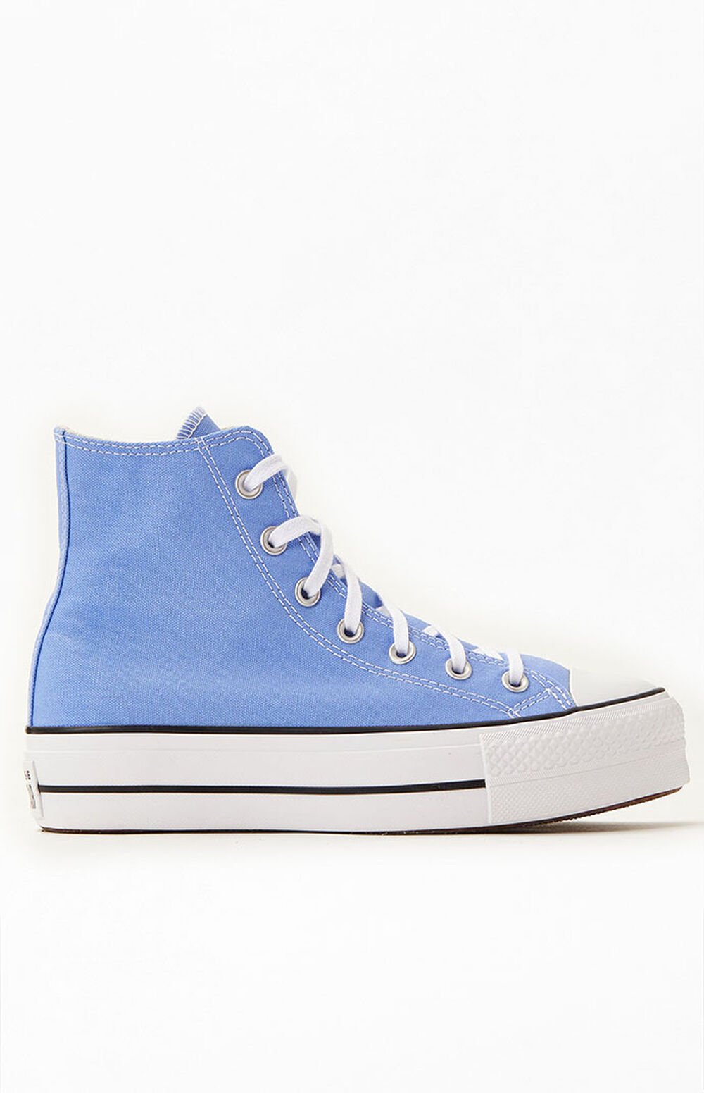 Converse Blue Chuck Taylor All Star Lift Platform High Top Sneakers PacSun