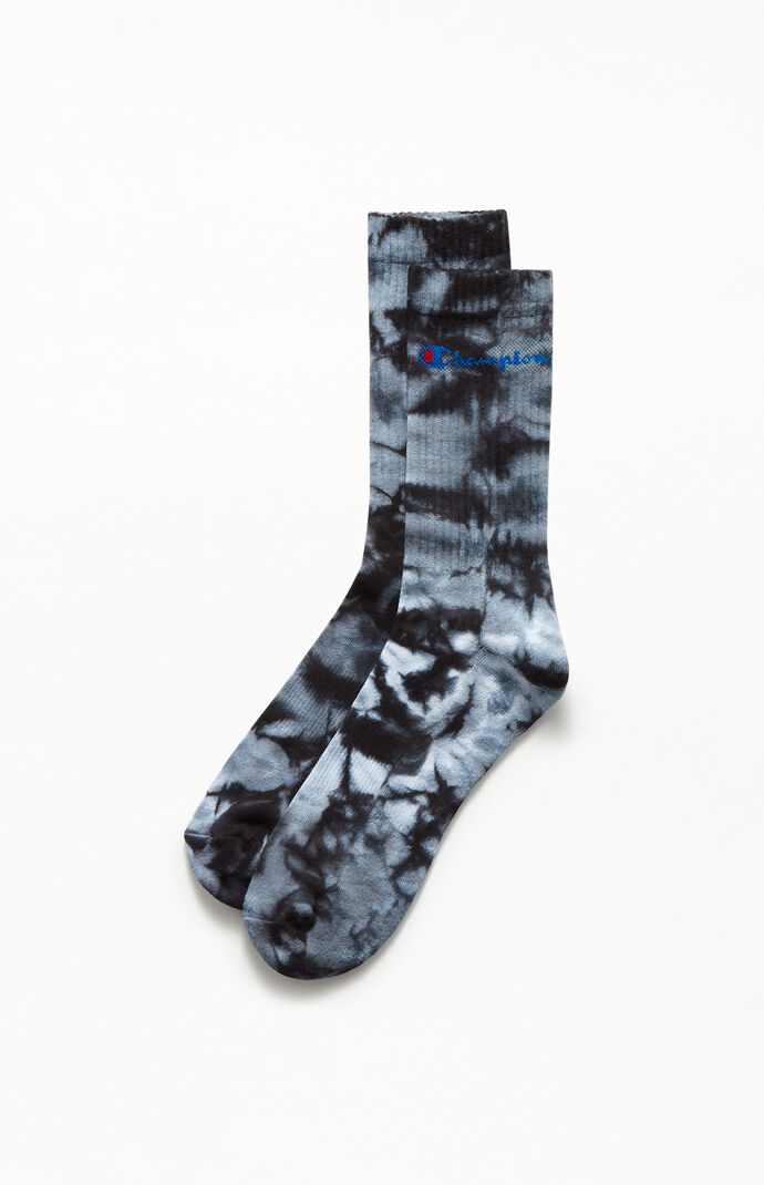 Tie-Dyed Crew Socks