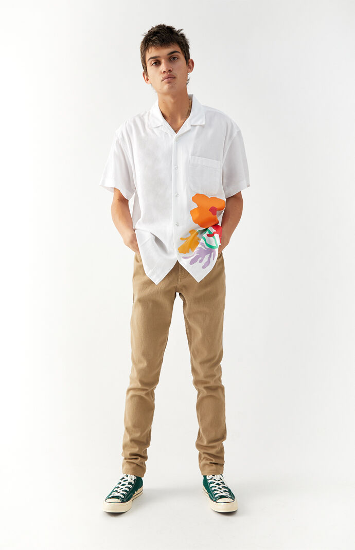 Nico Woven Button Up Shirt