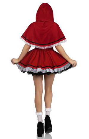 Flirty Miss Red Riding Hood Costume image number 2