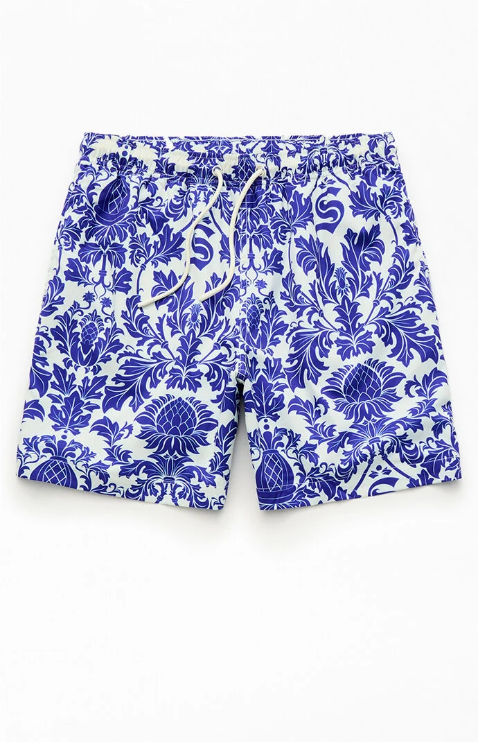 Sopranos Decor 6" Swim Trunks