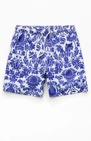 Sopranos Decor 6" Swim Trunks image number 1