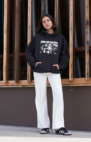 Black Christy Radio Silence Hoodie image number 4