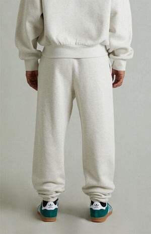 Heather Oatmeal Classic Fleece Sweatpants image number 6