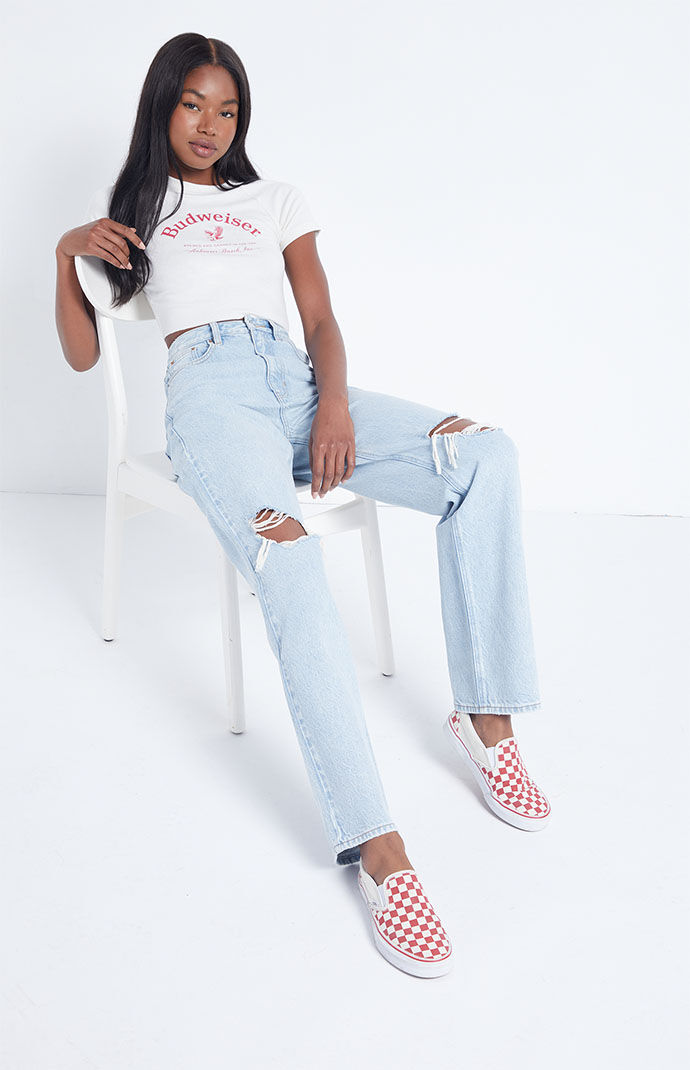 Boyfriend jeans with vans clearance