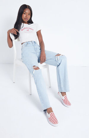 By PacSun Lager '90s Boyfriend Jeans image number 1