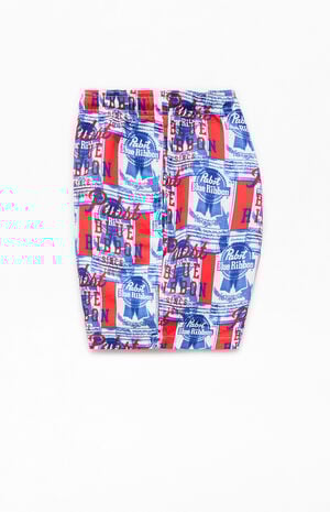 Pabst Blue Ribbon 4" Swim Trunks image number 3