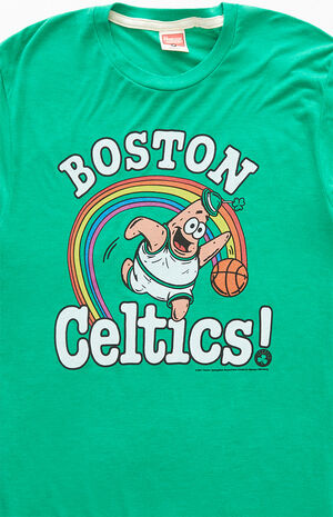 SpongeBob Celtics T-Shirt SpongeBob Celtics T-Shirt image number null
