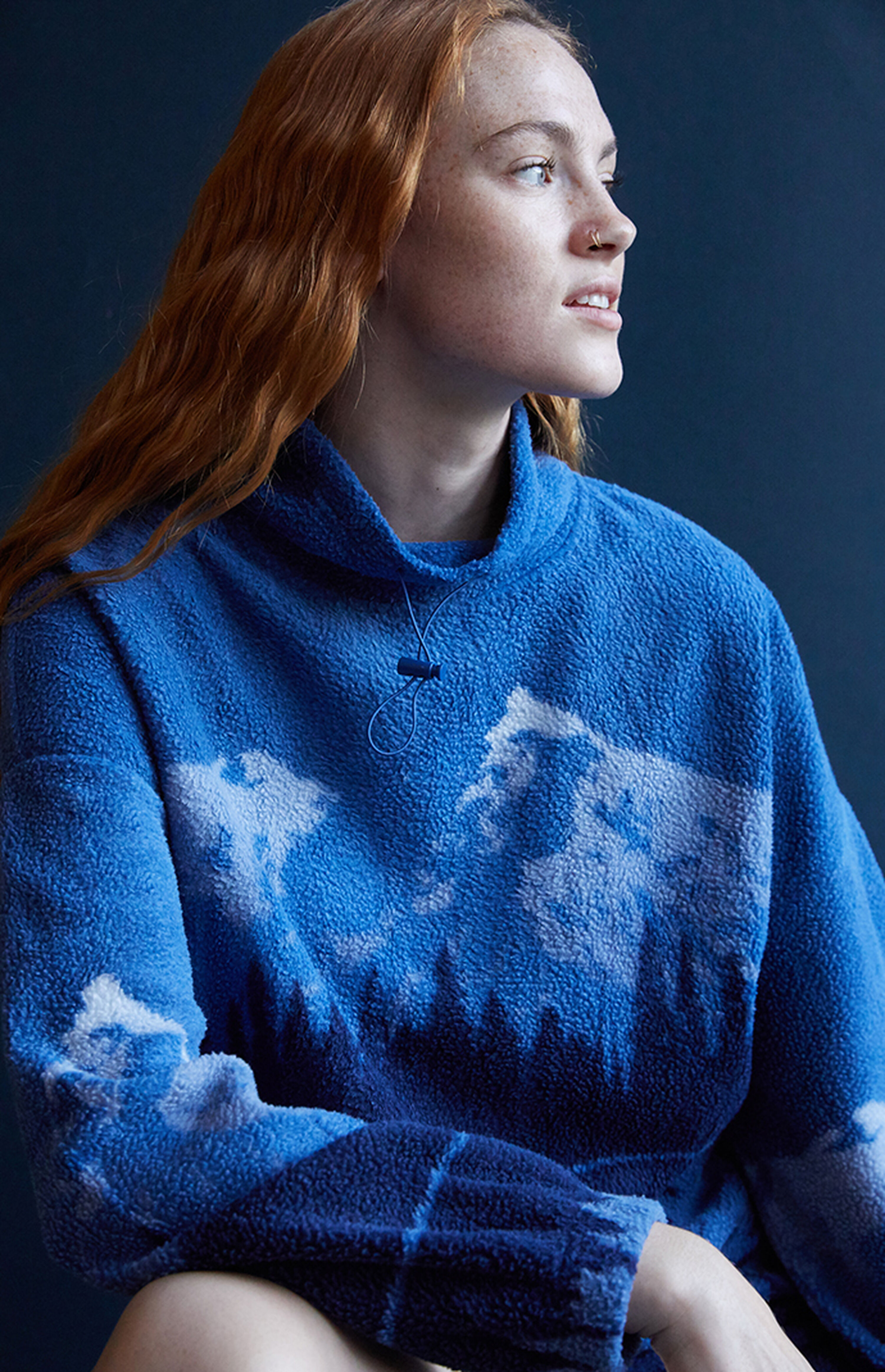 PacSun Scenic Fleece Funnel Neck Sweatshirt PacSun