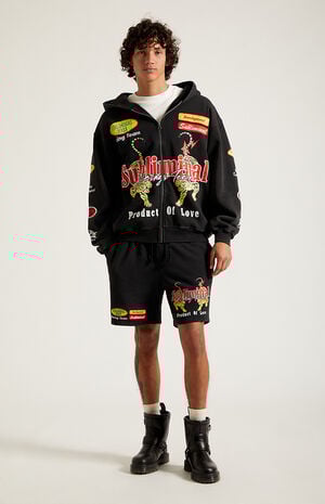 Subliminal Fleece Volley Sweat Shorts image number 6