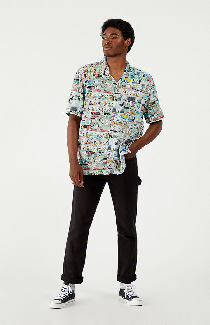 x Peanuts Marshmallow Camp Shirt
