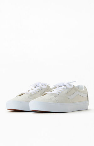 Light Gray SK8-Low Suede Shoes image number 2