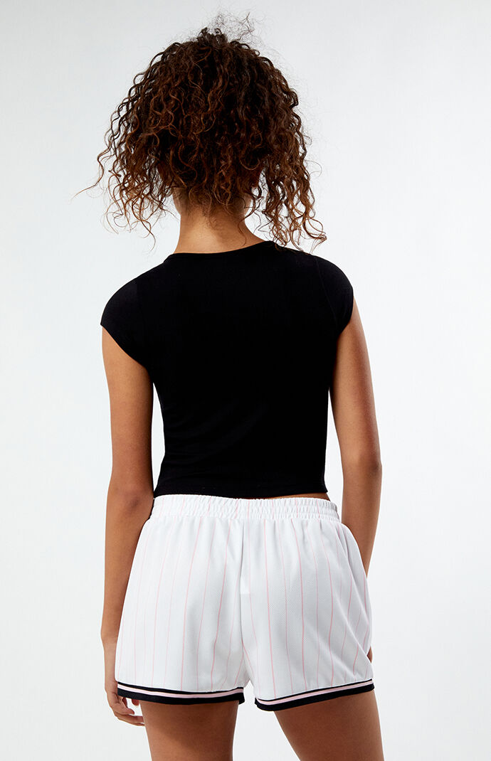 Pacsun Striped Jersey Basketball Shorts