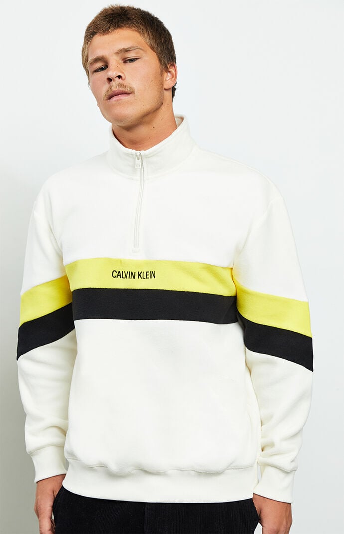 calvin klein quarter zip