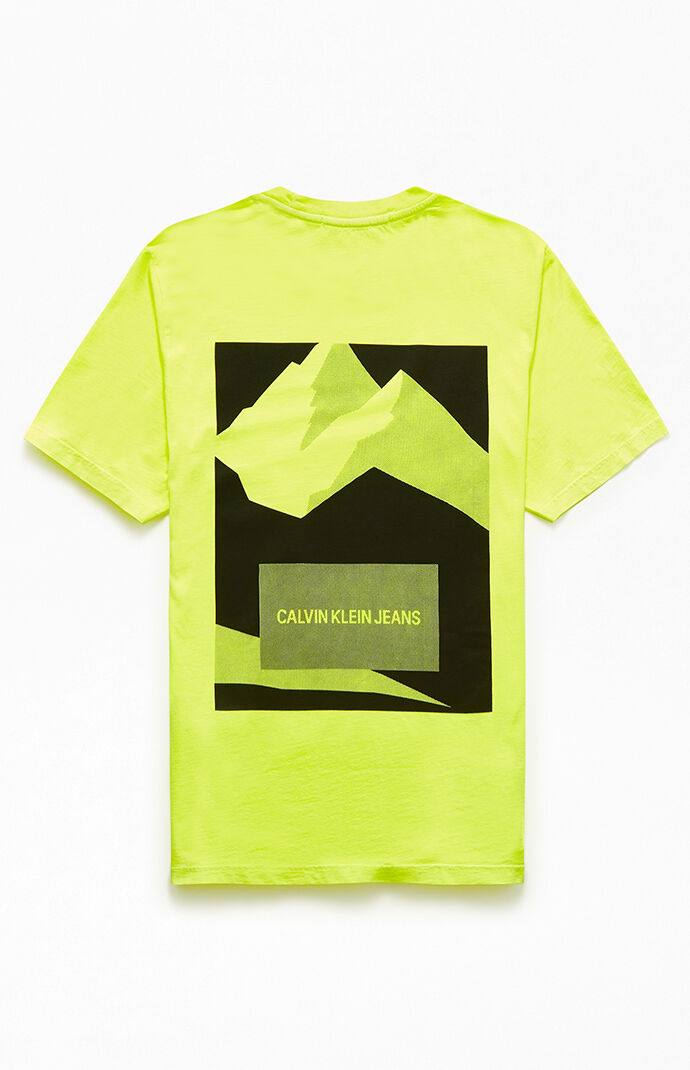neon yellow calvin klein