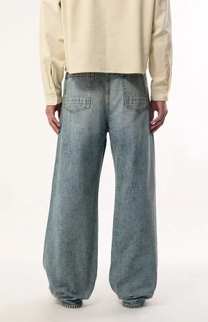 Blake Extreme Baggy Jeans Medium Blue image number 4