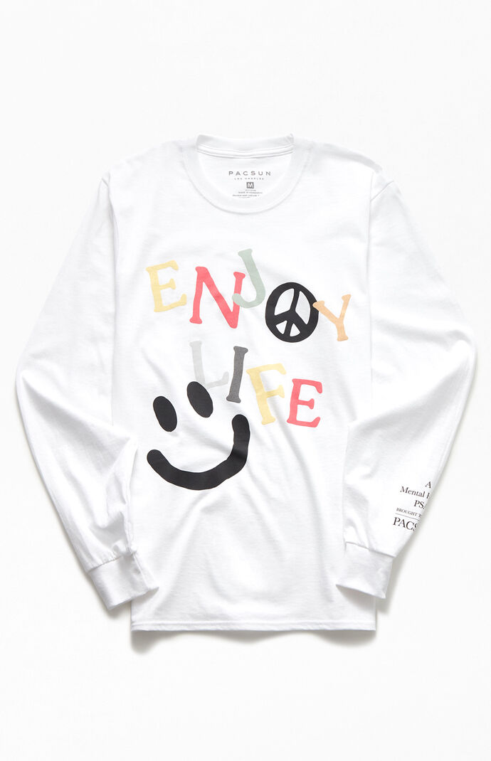 Enjoy Life Long Sleeve T-Shirt
