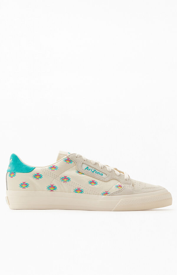 adidas gazelle silver green womens Adidas Continental 80 Vulc AriZona Iced Tea Flower (W)