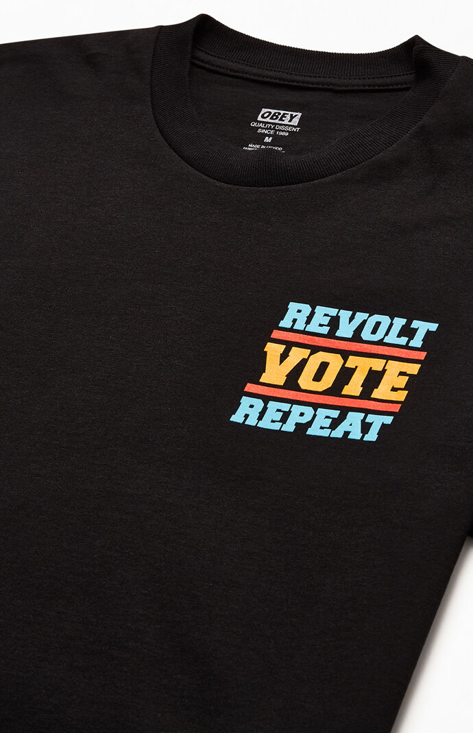 Revolt Vote Repeat T-Shirt