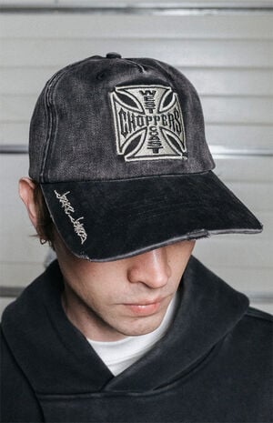 Mechanic Distressed Snapback Hat image number 1