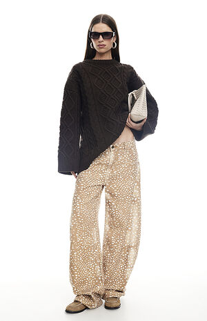 Gigi Cable Knit Sweater image number 4