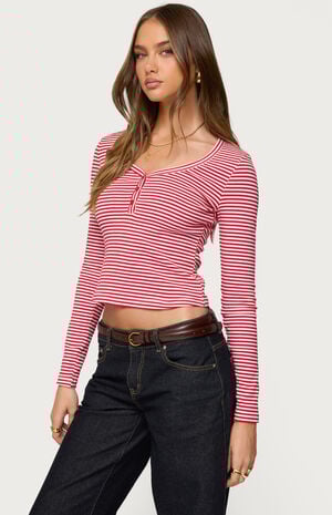 Jocelyn Striped Top image number 2