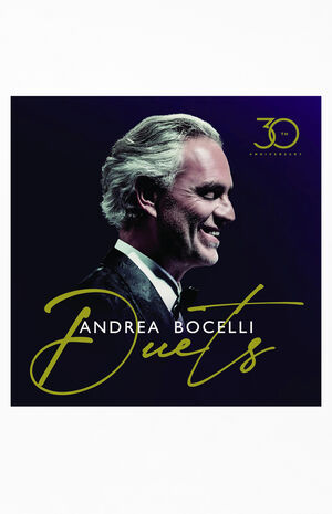 Andrea Bocelli Duets 30th Anniversary Vinyl Record image number 1
