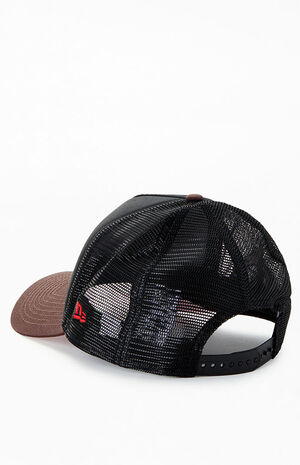 x PS Reserve LA Angels Mocha 9FORTY Snapback Hat image number 3