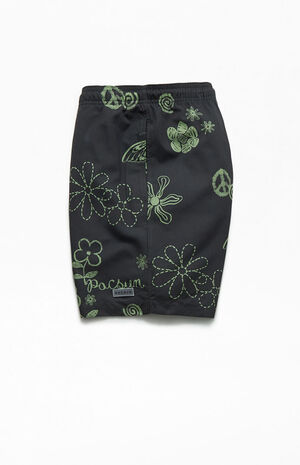 Mother Earth AOP 17" Swim Trunks image number 3