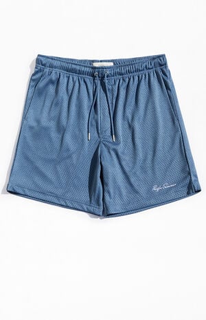 Blue Mesh Shorts image number 1
