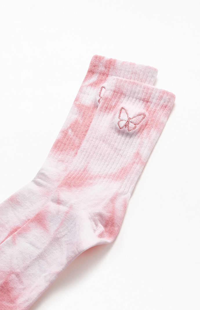 Tie Dye Butterfly Sock