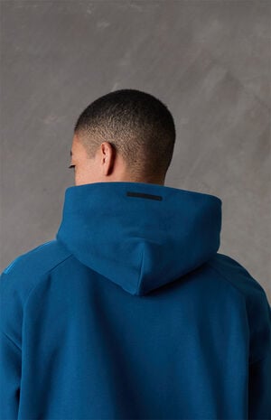 Blue Classic Raglan Hoodie image number 5