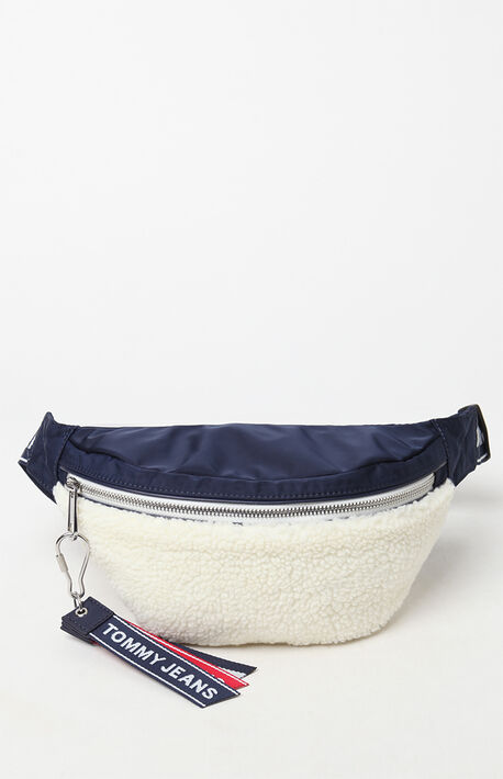 Handbags Pacsun Logo Taped Fleece Bag