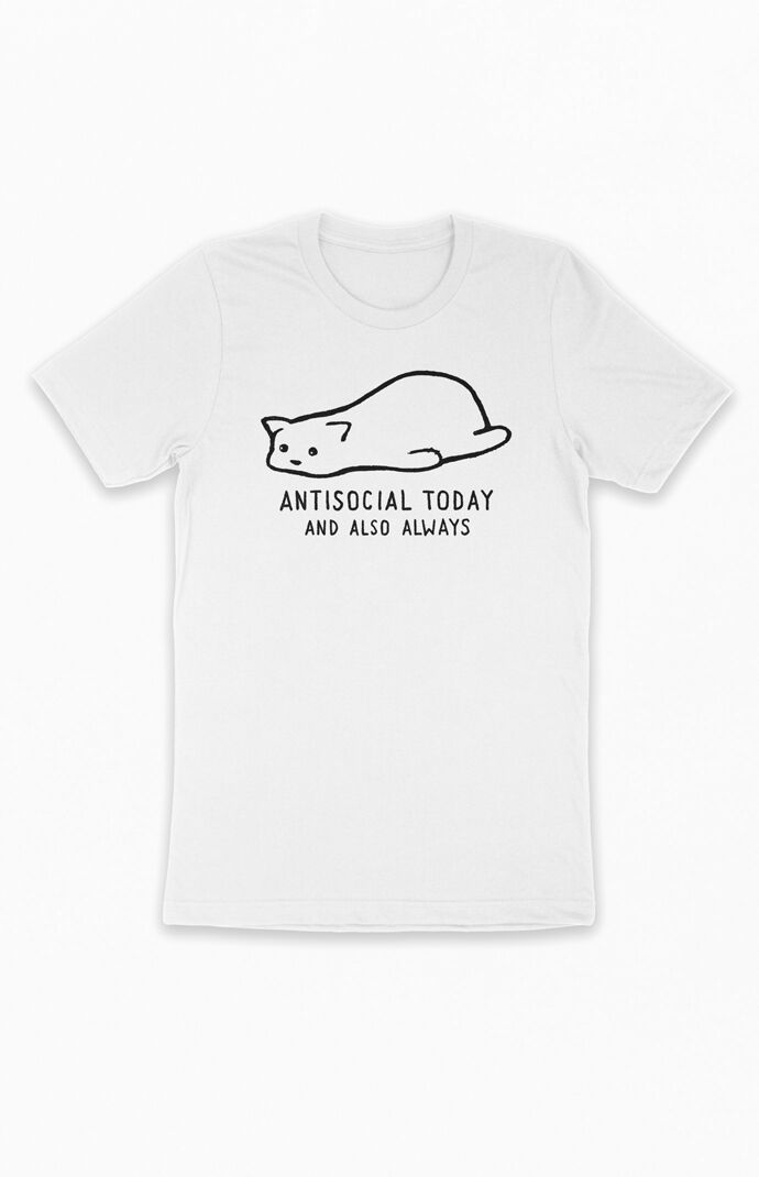Anti social shirt pacsun