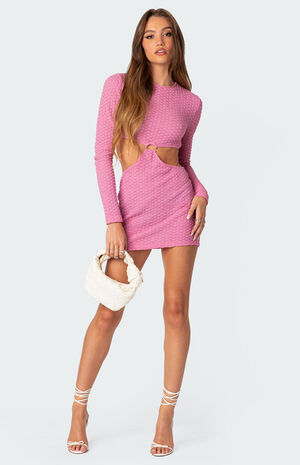 white christmas dresses It Girl Back Cut Out Mini Dress