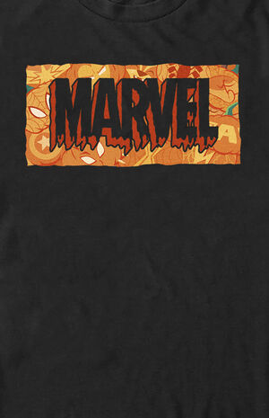 Marvel Halloween Logo T-Shirt Marvel Halloween Logo T-Shirt image number null