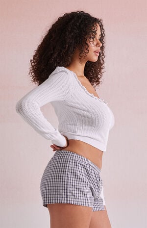 Plaid Micro Boxer Shorts image number 3