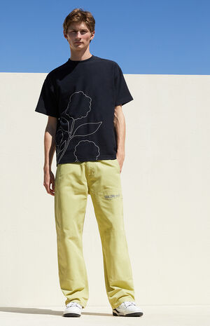 Green Baggy Carpenter Jeans image number 2