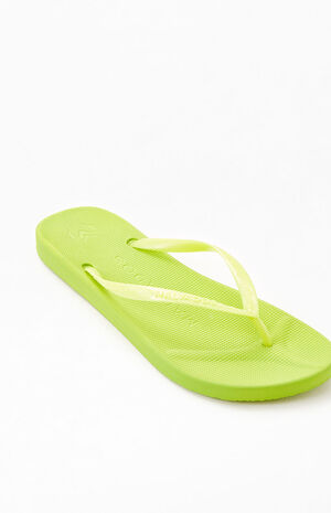 Women's Green Playa Sandals image number 6