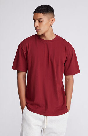 Maroon Reece Regular T-Shirt image number 1