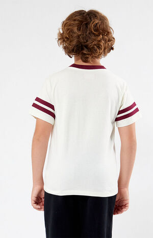 x PacSun Kids Basic Varsity Stripe T-Shirt image number 3