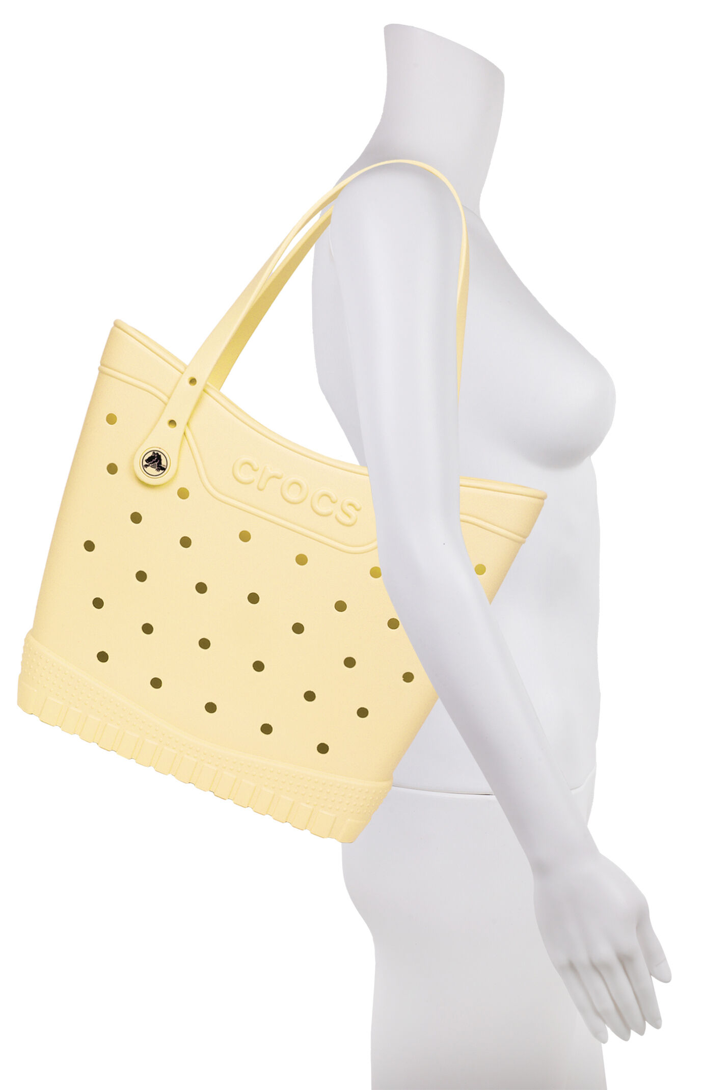 Crocs Yellow Medium Classic Tote Bag